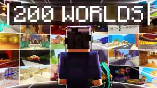 My viewers made me 200 MINECRAFT MAPS I played them ALL