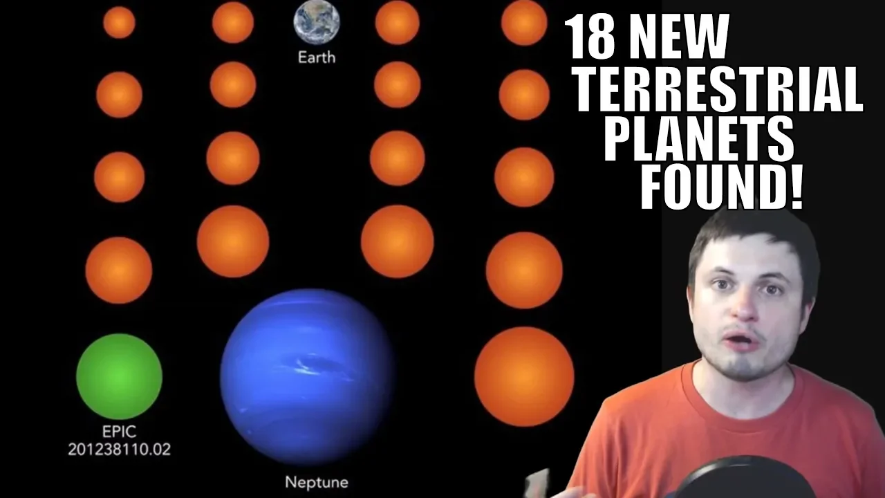 Discovery of 17 New Terrestrial Planets and 1 Potentially Earth Like