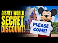 Secret Disney World SUPER DISCOUNT Pay LESS THAN 70 Per Day as CROWDS CRASH