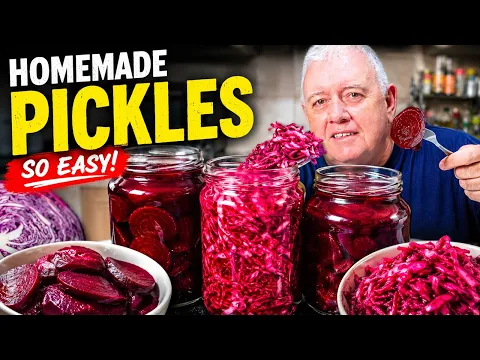 How to Make Pickled Beetroot and Crunchy Red Cabbage at Home