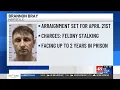 Hartselle man due in court facing stalking charges