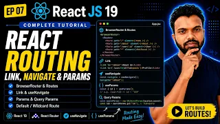 React JS 19 Tutorial in 2026 Routing In Reactjs Navigation