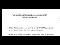 Python quiz 3 percent correct answers Without ufm
