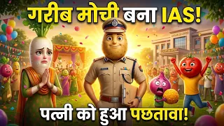 जिस गरीब मोची को पत्नी ने छोड़ दिया, वही बना IAS Officer 😱 | आलू की दिल छू लेने वाली कहानी