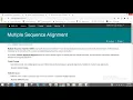 Multiple Sequence Alignment