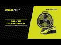 RYOBI 18V ONE Oscillating Fan RF18X Need Powerful Cooling Without the Noise