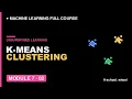 M7L2 K-Means Clustering Explained Visually All Steps Machine Learning free course