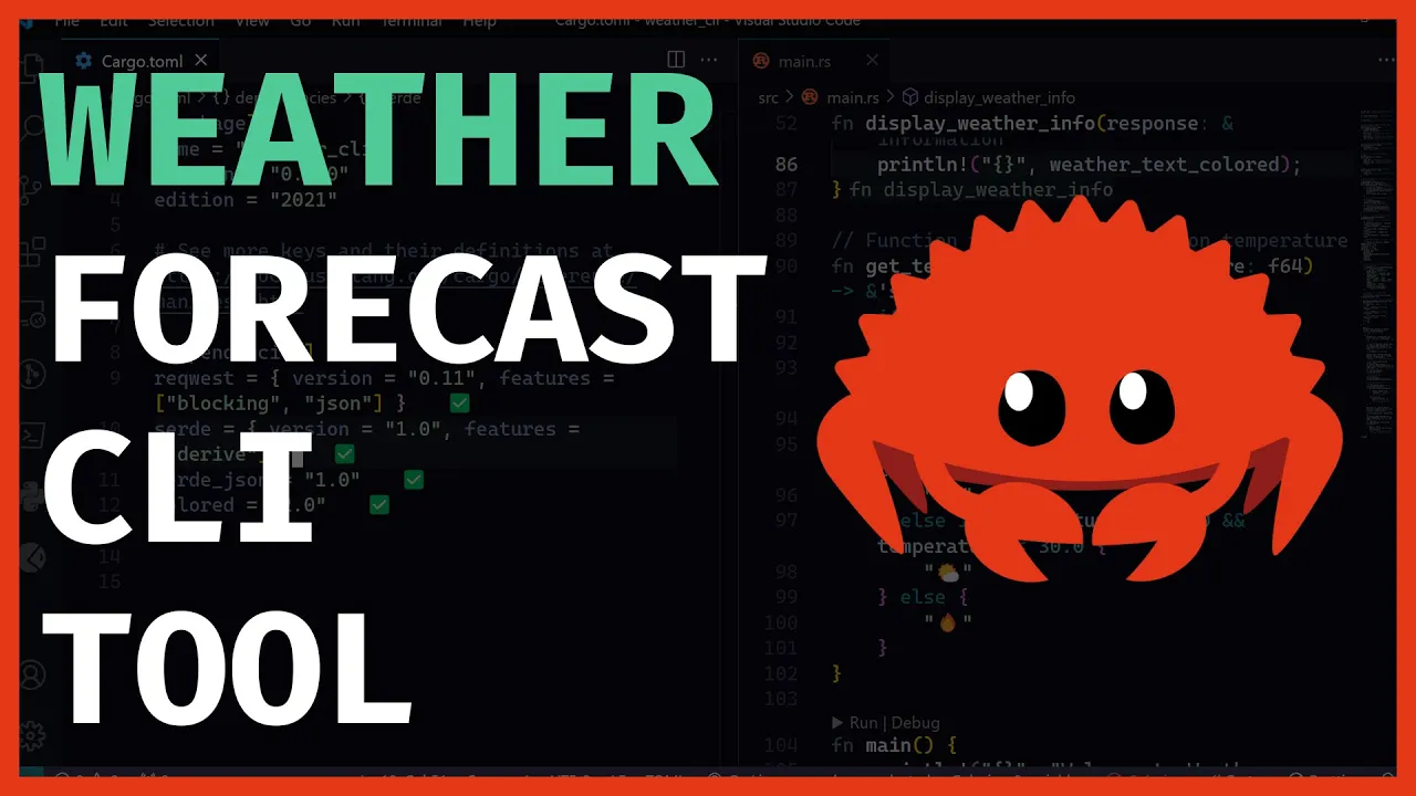 Intermediate Rust Programming: Weather CLI Application