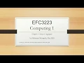 Computing 1 Chapter 5 - Array and Aggregates