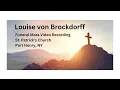 Louise Von Brockdorff Service