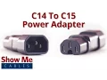 C14 to C15 Power Adapter