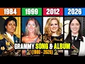 Grammy Awards Winners Album Song of the Year 1980 - 2026