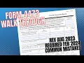 Form 4473 Common Mistakes Complete Walkthrough Aug 2023 Revision