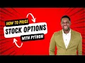 Yahoo Finance API part 2 How to Price Options For Beginners