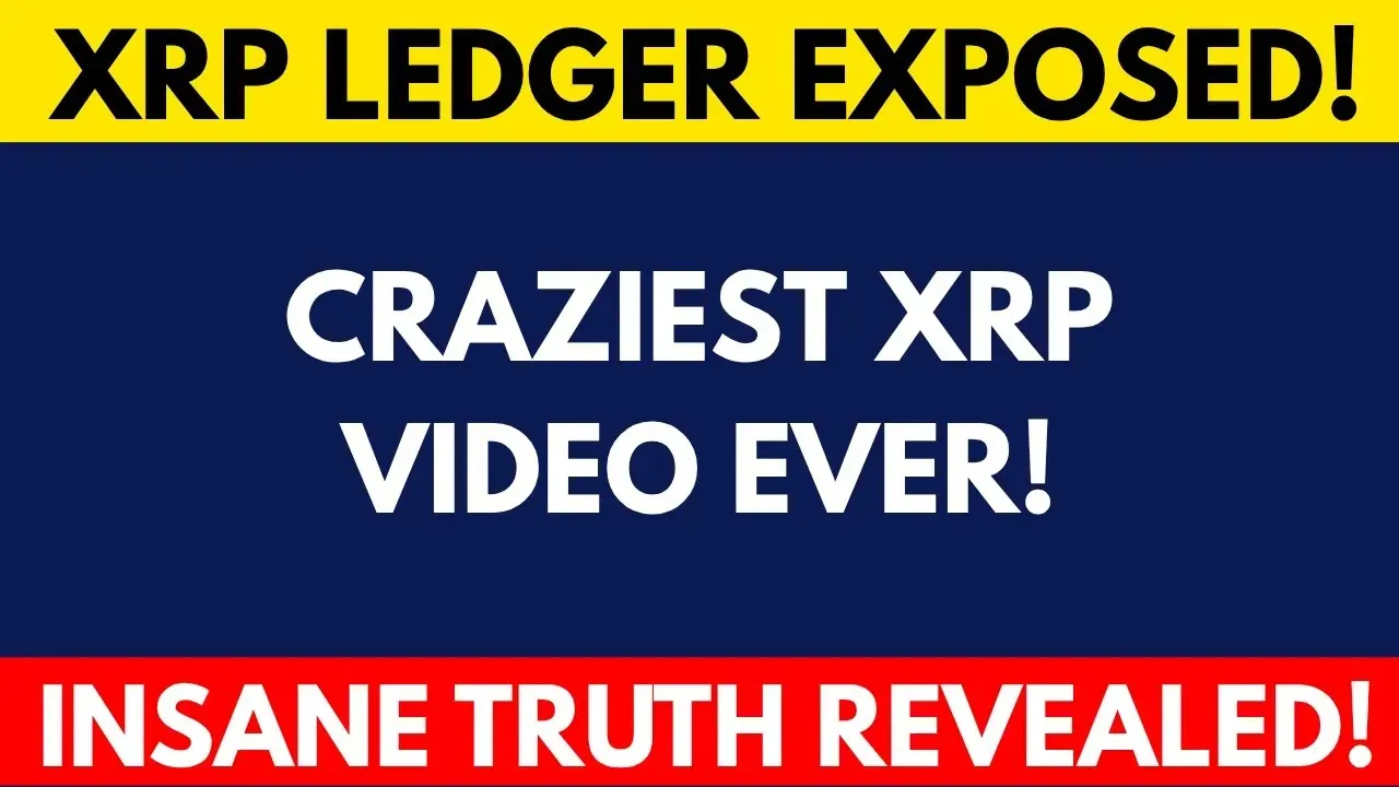 XRP LEDGER REVEALED: MOST IMPORTANT XRP VIDEO EVER!