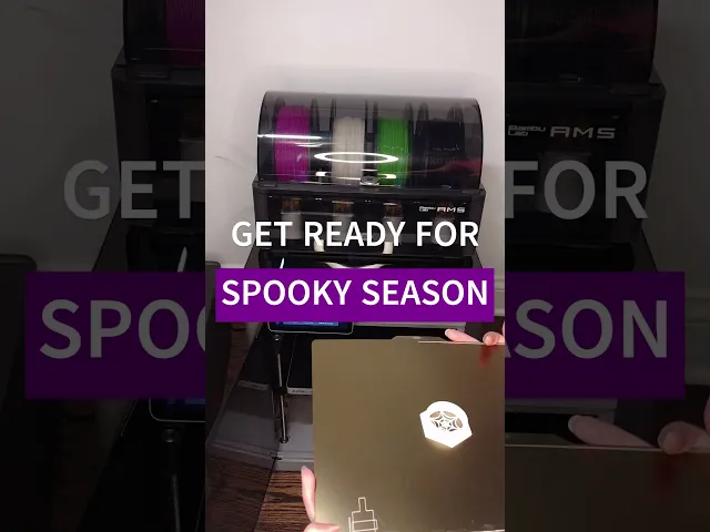 Spider Web Hexagon Lid for Desk Grommet System | Halloween Desk Decor video thumbnail