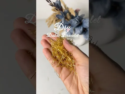 Dubai Bracelet 🥰 #dreamcraftswithhina #diy #craft #dubailifestyle #bracelet #handmade