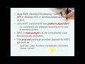 How to create Frame using AWT in java AWT and Swing Basics