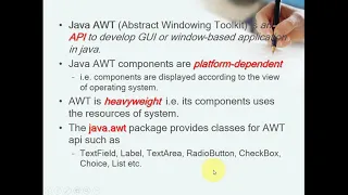 How to create Frame using AWT in java AWT and Swing Basics
