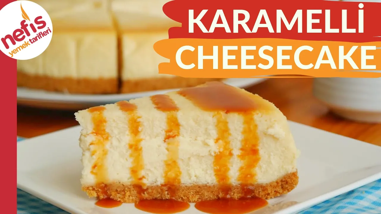 Enfes Sosuyla Limonlu CHEESECAKE Tarifi- Cheesecake Nasıl Yapılır, ( Çizkek). 