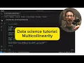 Data science tutorial Multicollinearity