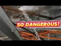 Download Lagu MAJOR WATER LEAK OVER ELECTRICAL CABLES, This Was Dangerous!