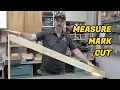 How To Make Common Rafters Measure Mark Cut