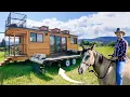 Download Lagu Montana Cowboy Lives in Tiny House on a Ranch w/ Craftsman Interior