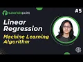 What is Linear Regression in Machine Learning Regression Equation Tutorialspoint