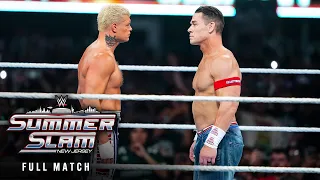 FULL MATCH John Cena vs Cody Rhodes Undisputed WWE Title Street Fight SummerSlam 2025