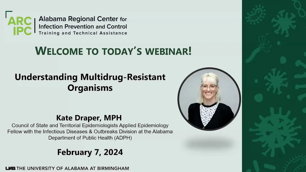 Understanding Multidrug-Resistant Organisms | ARC IPC