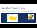 OpenSCAD 033 - Tutorial Chapter9 Part2