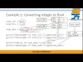 Python Casting Implicit and Explicit Casting Type Conversion
