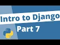 Django Forms Crash Course - Django 3 Beginners Tutorial Series