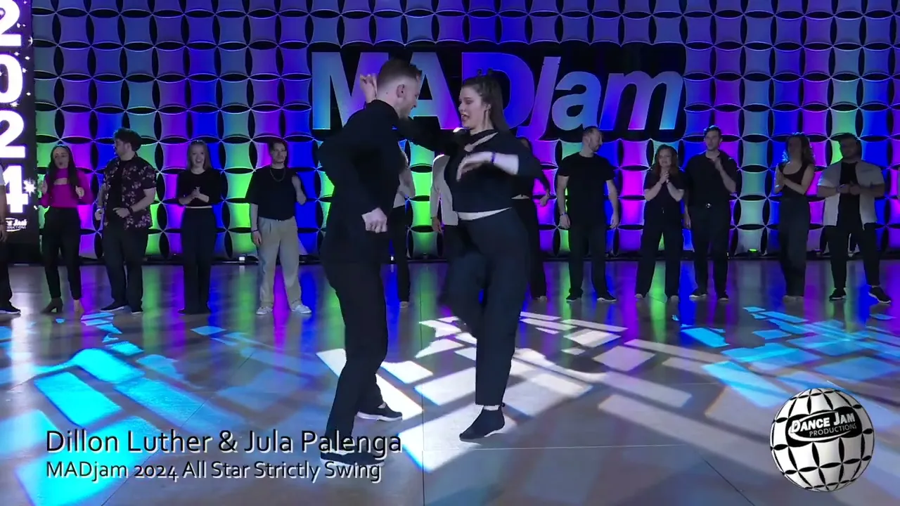 MADjam 2024 All Star Strictly Swing Dillon Luther & Jula Palenga