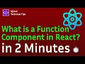 - Basic to Advance What is a Function Component in React