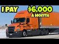 I Pay 6 000 A Month To Lease A Semi Truck Through Schneider The Truth About Leasing