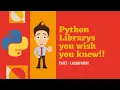Python Library s you wish you knew PART 2 - LAZYPREDICT