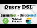 Query DSL How to Implement Elasticsearch Query in Java Spring Boot API MatchAll Query on a Index