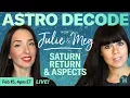 Astro Decode LIVE - Saturn Return Aspects
