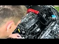 VW GOLF 7 GTI CLEANING AND DEGREASING ENGINE BAY