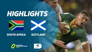 south africa v scotland match highlights