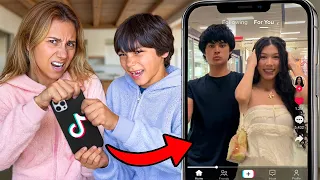 7-Year-Old Reacts to Sisters TikToks! EXPOSED