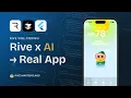 Turn a Rive File Into an iOS Android App with AI No Code