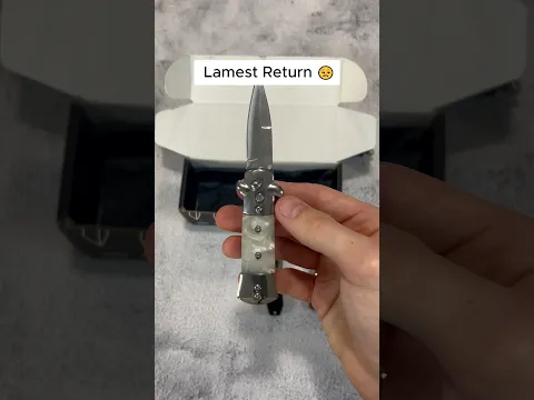 HE SAID THESE MINI KNIVES WERE TOO DULL??? 🤨