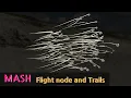 Maya MASH Flight node and Trails