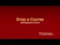 USC Web Registration - Drop a Course Tutorial
