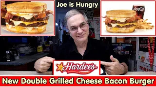 Hardee s Double Grilled Cheese Bacon Burger Review Joe is Hungry Limited Time 2025