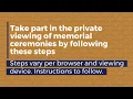 Evan W Smith Funeral Services Guide to Live Streaming