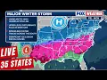 LIVE Coverage Tracking 2 000 Mile Historic Major Winter Storm 30 States Impacted FOX Weather